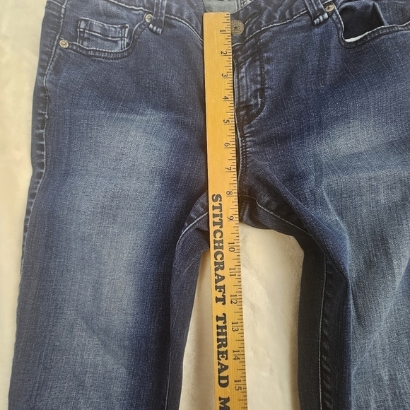 Standards & Practices Jeans 28 Women’s Dark Wash Denim Rodeo Cowgirl Western - Picture 4 of 12